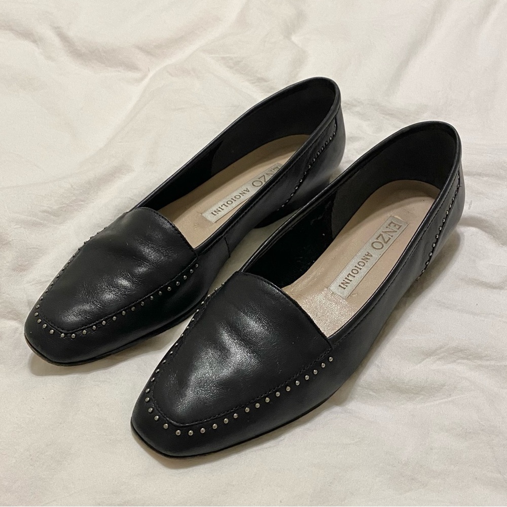 Enzo Angiolini ballet flat studded flats